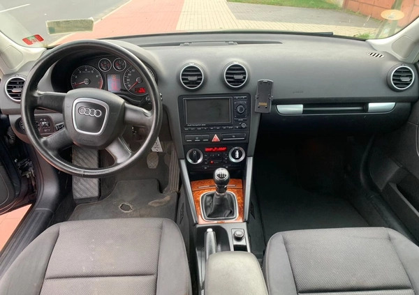 Audi A3 cena 8900 przebieg: 193375, rok produkcji 2005 z Knurów małe 352